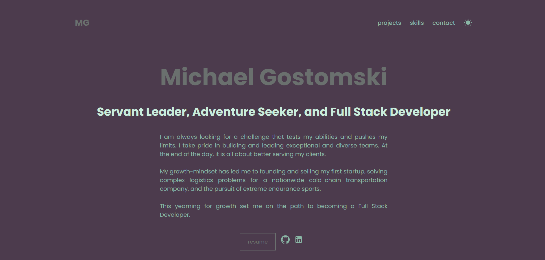 GitHub - mg8955/MAG-Portfolio: Professional portfolio