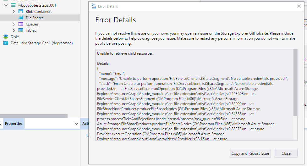 Unable to retrieve child resources. · Issue 6670 · microsoft