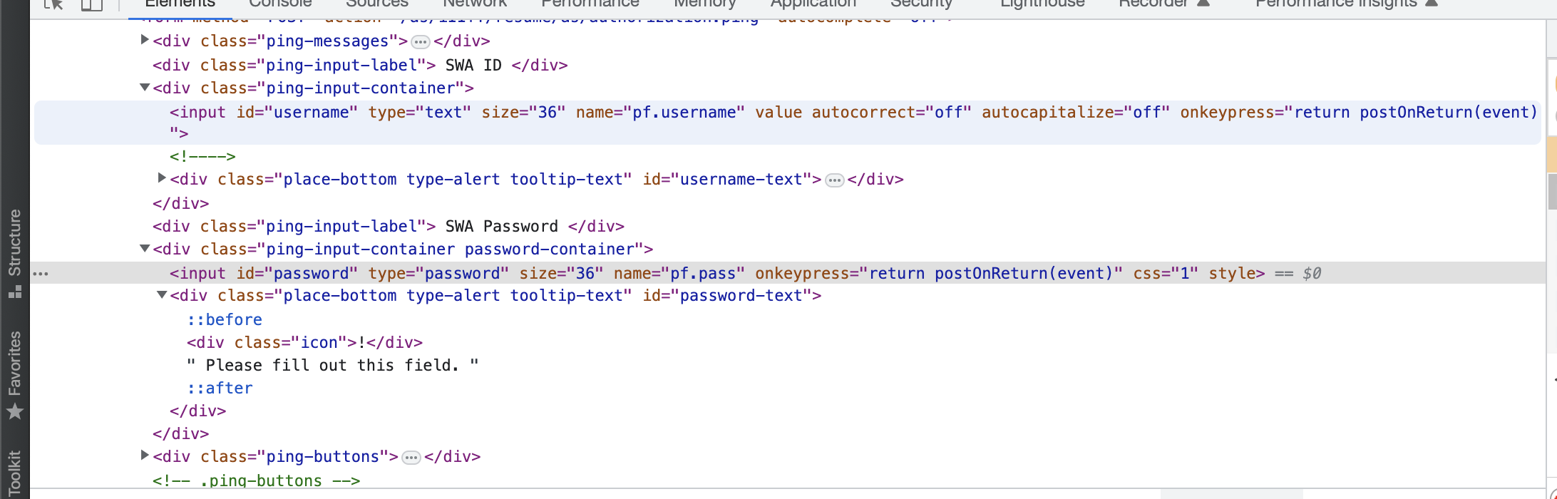 [BUG] type and fill is entering password value in to the user id text ...