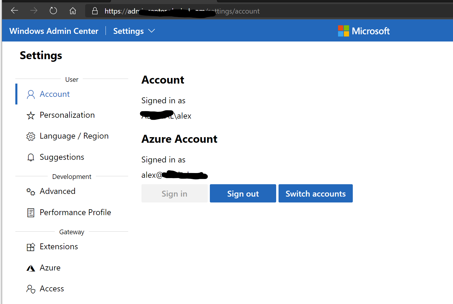 Please document what Windows / Windows Azure / Windows Hello for