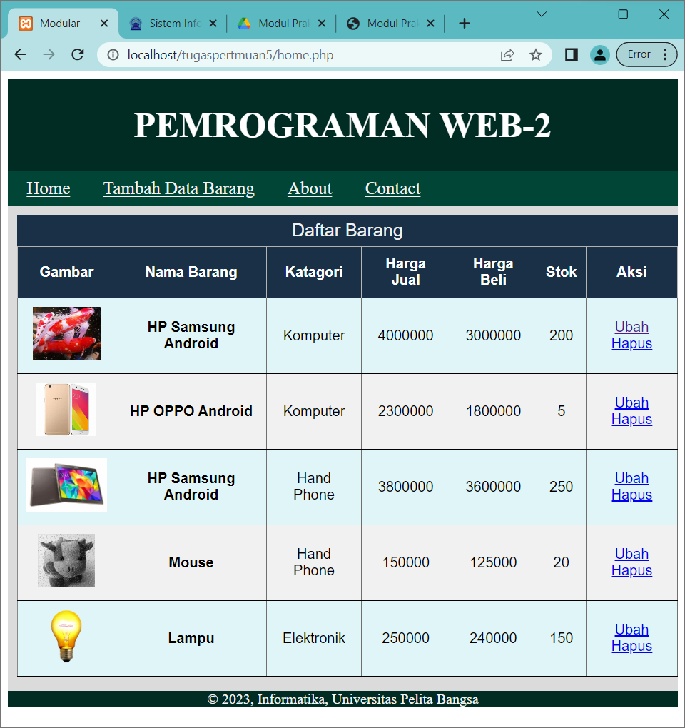 GitHub - hafidz-github/Lab4Web: Tugas Pertemuan ke-5