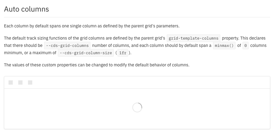 [Bug]: Doc's auto-columns example not rendering · Issue #12882 · carbon ...