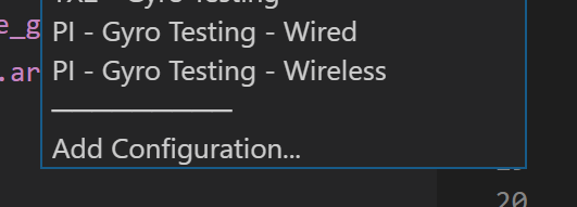 Add configuration menu option doesn't list Python anymore · Issue ...
