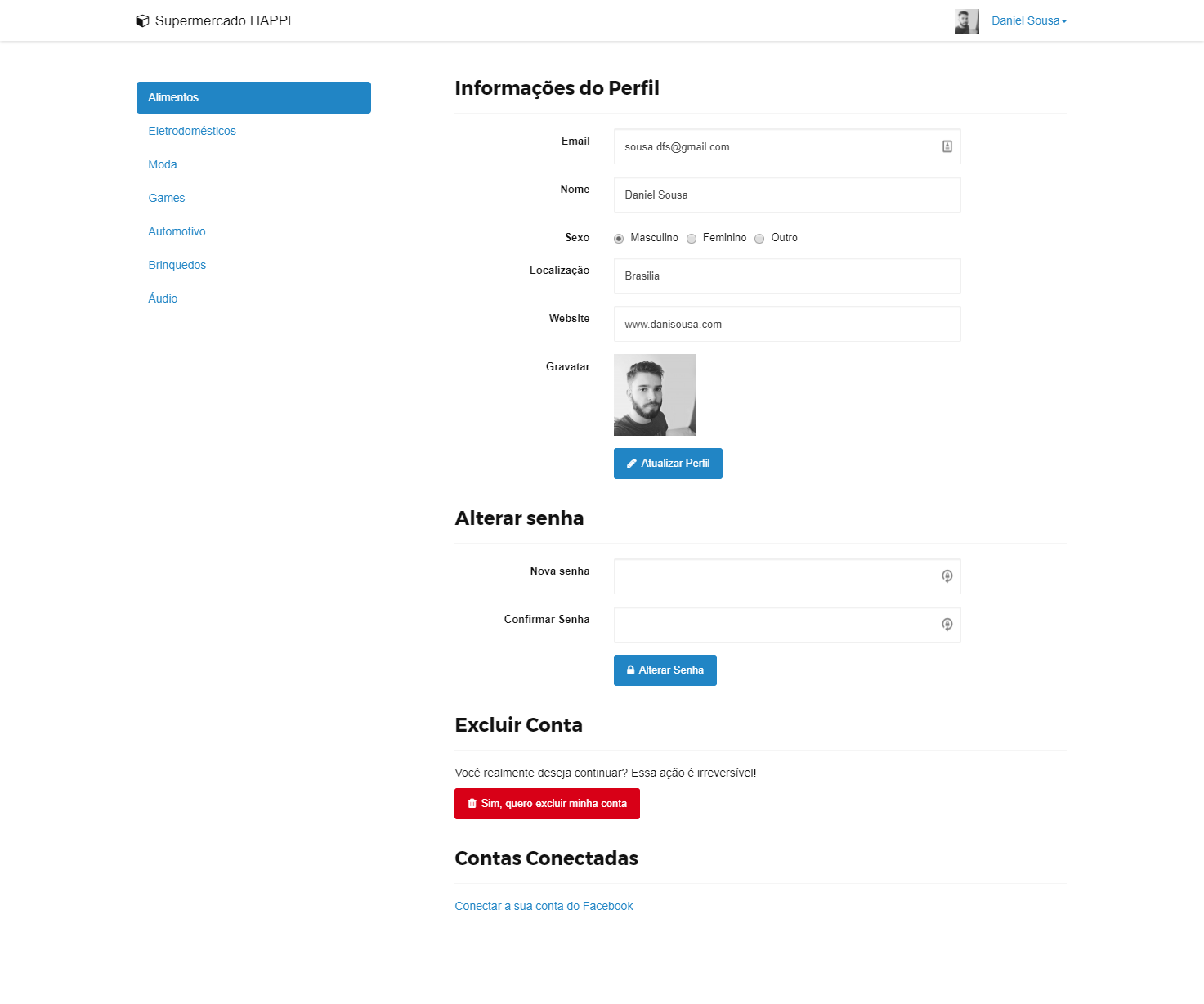supermercado-happe herokuapp com-conta