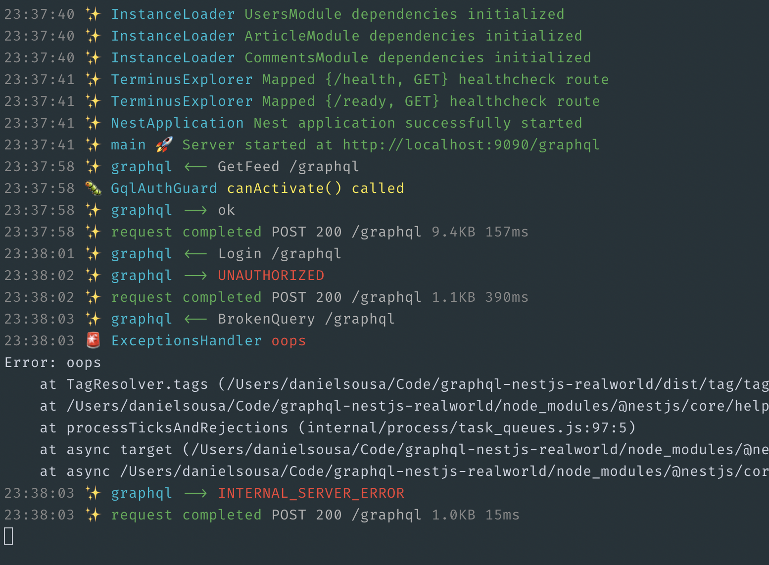 GitHub - danielfsousa/pino-colada-graphql: 🌲🍹🚀 cute ndjson formatter ...