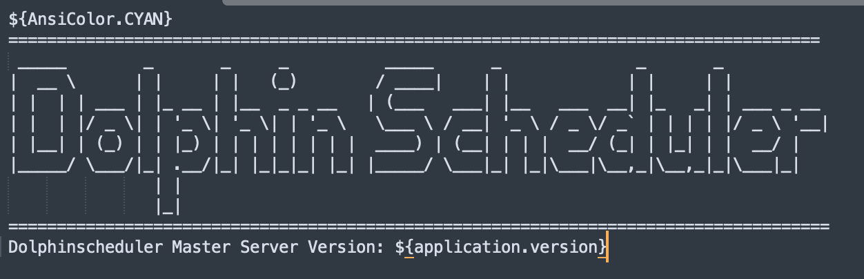 [Feature][server] Add the project's branding banner "dolphin scheduler ...