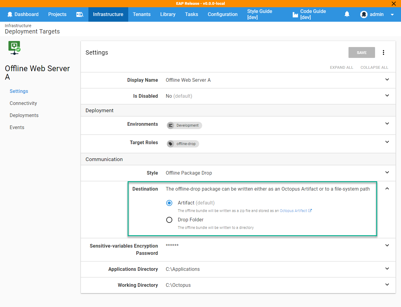 Publish Offline Package Drop as Artifact · Issue #4774 · OctopusDeploy ...