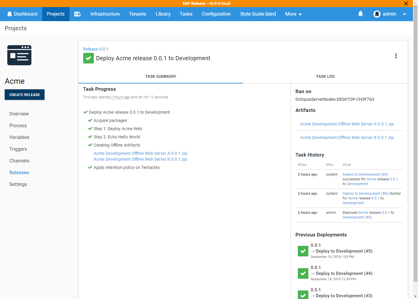 Publish Offline Package Drop as Artifact · Issue #4774 · OctopusDeploy ...