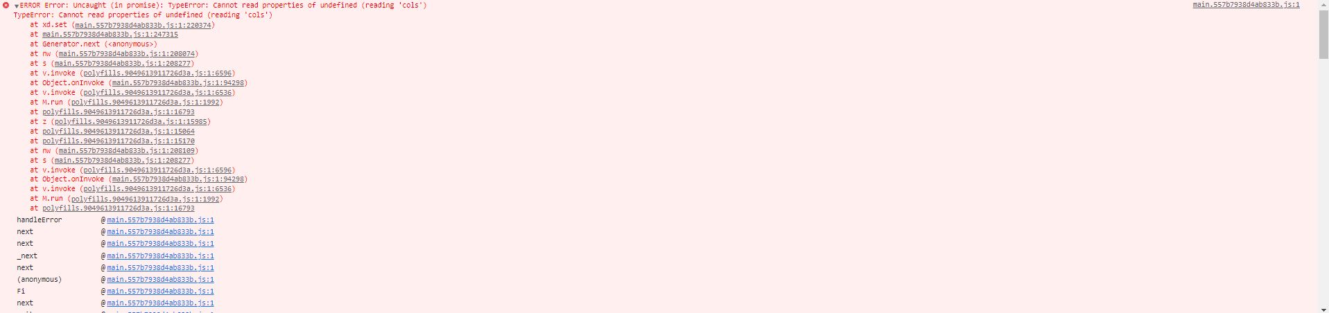 Uncaught (in promise): Error: NG04002 when rewriting talent tree URL ...
