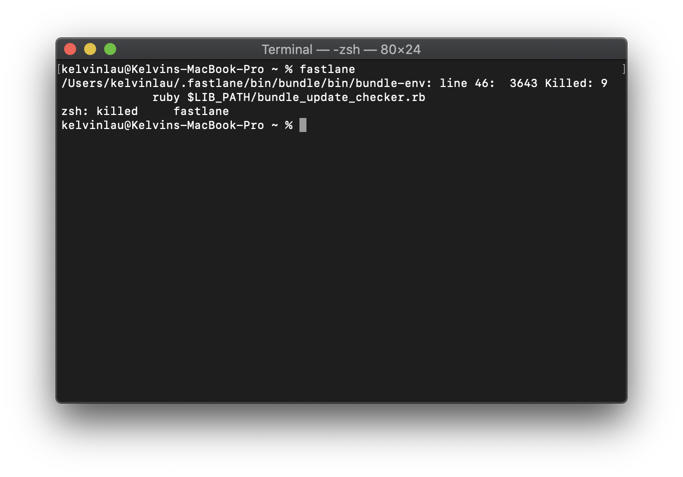 [Homebrew] Catalina Fastlane Ruby Error · Issue #14860 · fastlane ...