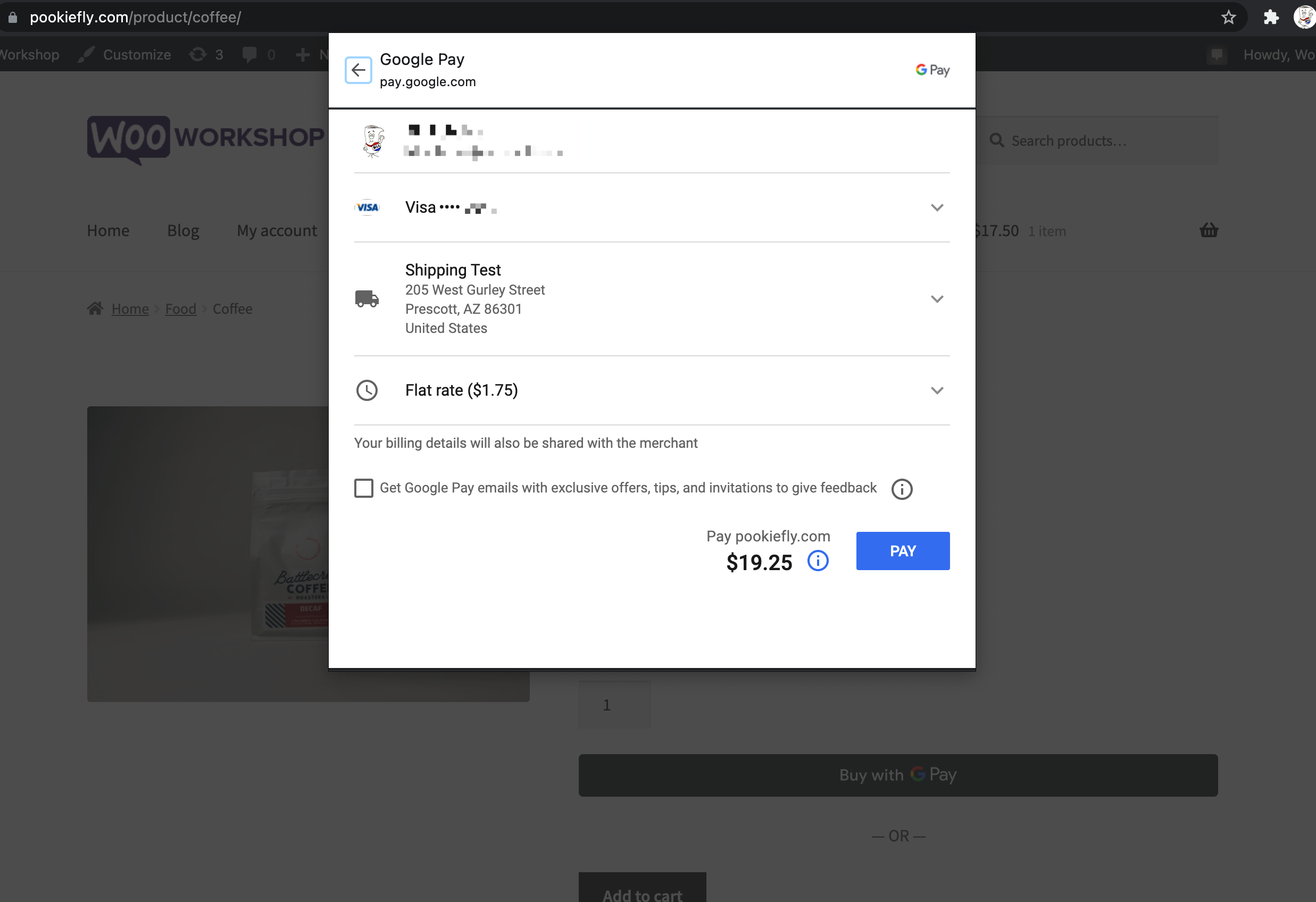 Unexpected Developer Error when using branded Google Pay button · Issue ...