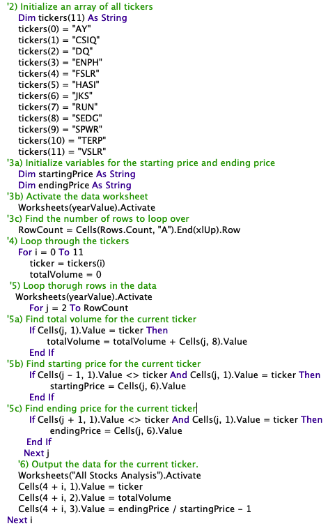 GitHub - pavlarsen/stock-analysis: Leveraging VBA for stock analysis ...