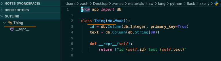 Python extension - outline view - differentiate between imports and ...
