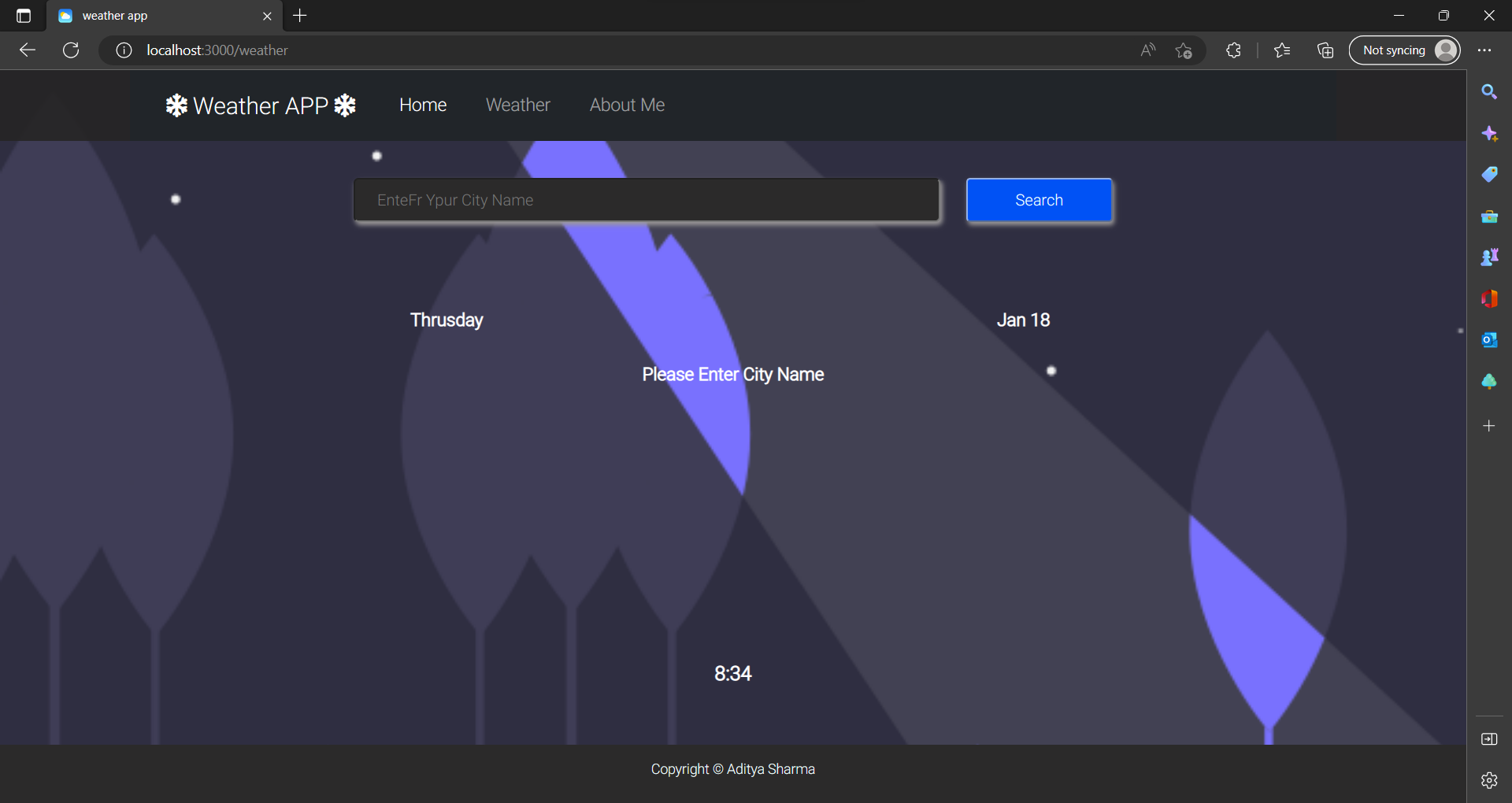 GitHub - aditya-sharma02/WeatherAPP: This App provides you the weather ...