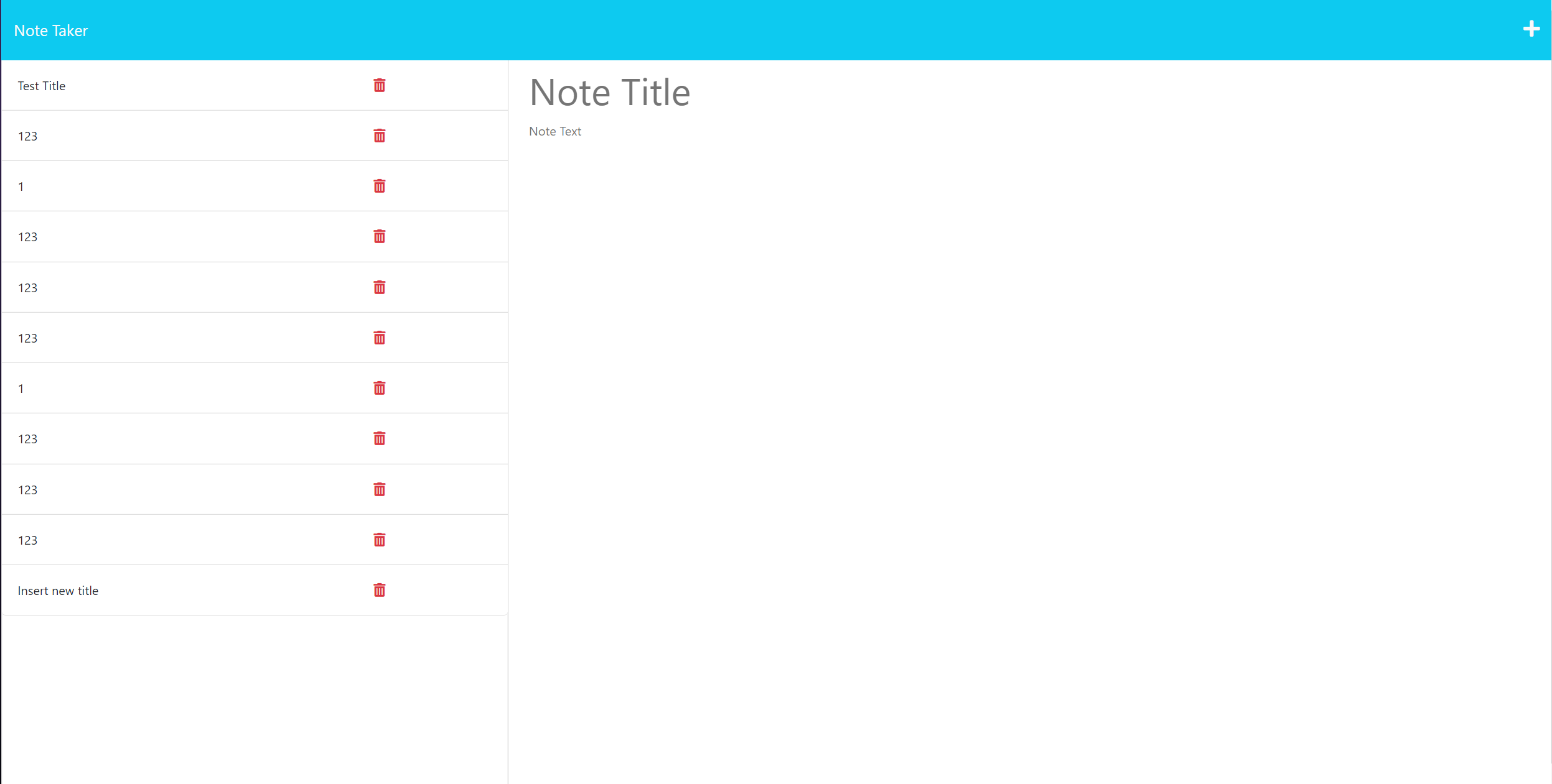 GitHub - Keithly009/Note-Taker-Application
