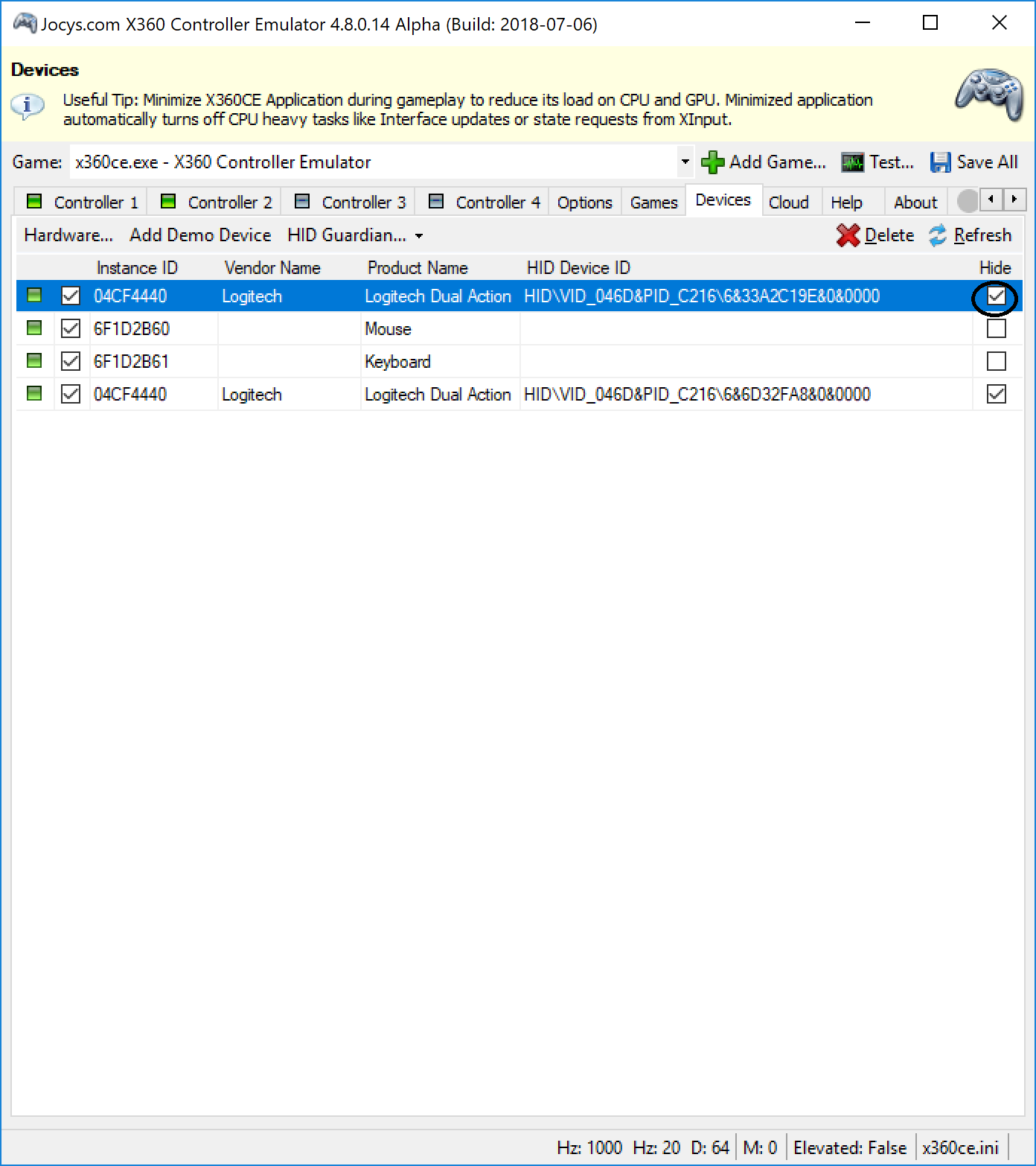 Tom Clancy's Rainbow 6 Seige · Issue #835 · x360ce/x360ce · GitHub