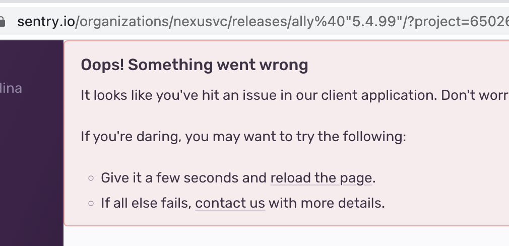UI routing breaks with quotes in version · Issue #35639 · getsentry ...