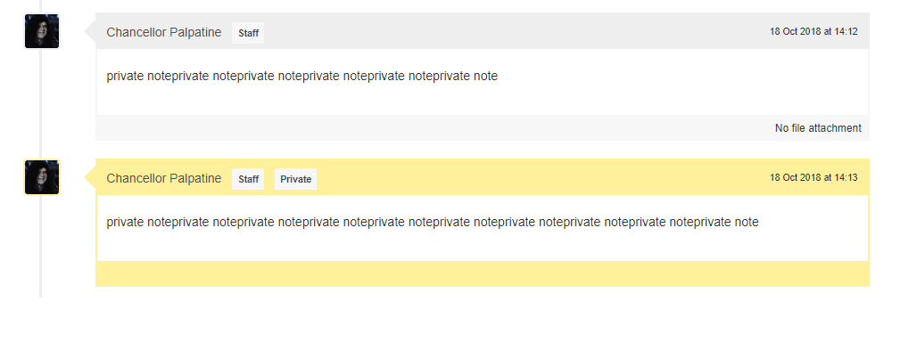 ticket notes making private tickets clearer to view making tickets