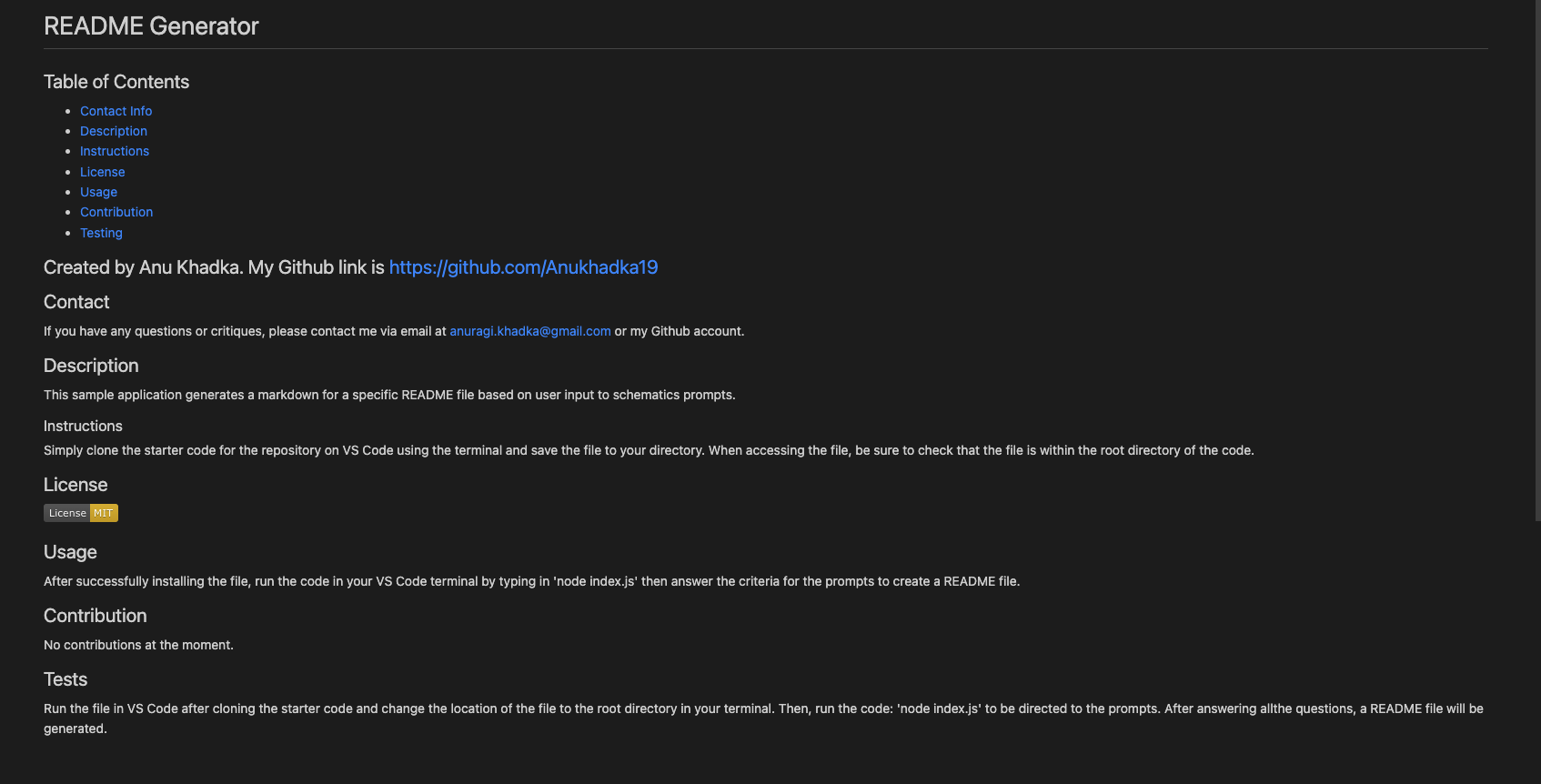 GitHub Anukhadka19 readmegenerator github-anukhadka19-readmegenerator