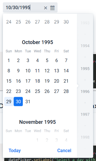 Some dates are impossible to select and selection in some date ranges is  very buggy in Safari · Issue #126 · vaadin/vaadin-date-picker-flow · GitHub
