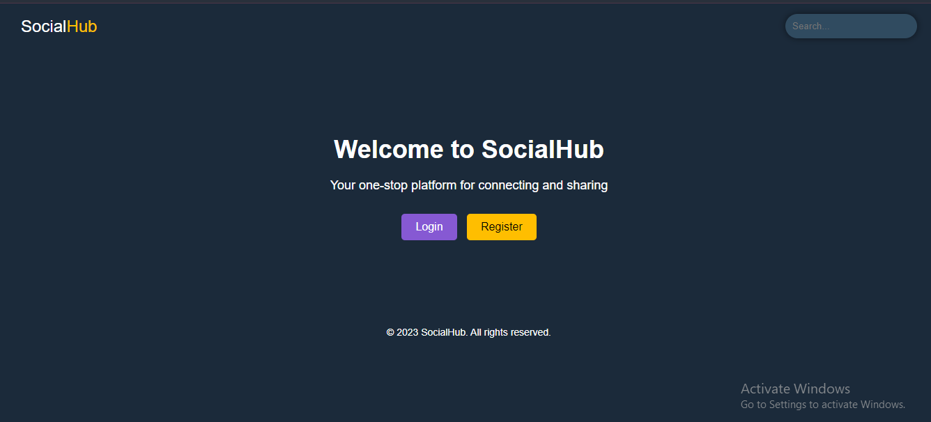 GitHub - chaitanykishore/SocialHub: A full-stack social media platform ...