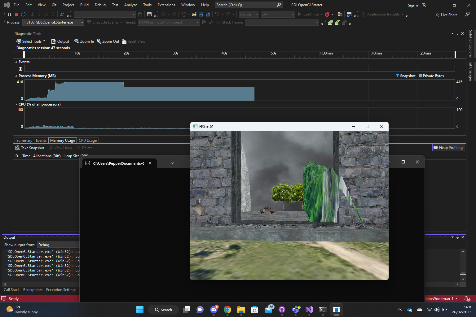 GitHub - ChloeWoodman/Game-Engine: A basic game engine developed using ...