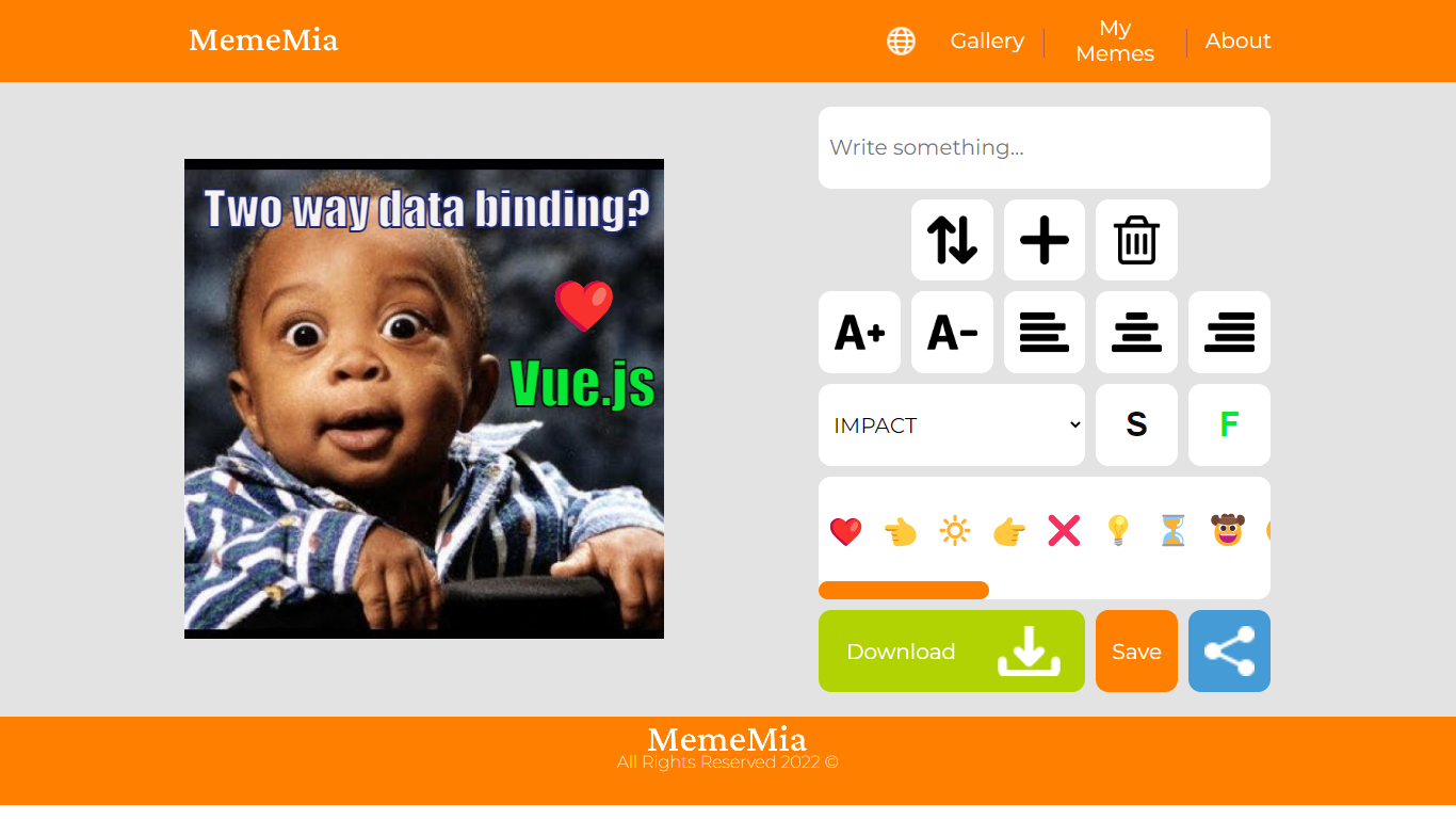 GitHub - etigame/Meme-Generator: MemeMia: Create your own memes