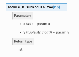 Python domain param display differs in Sphinx 2.1 · Issue #798 ...