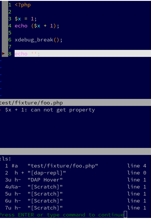 Scratch buffers are left after hover evaluation. · Issue 81 · rcarriga