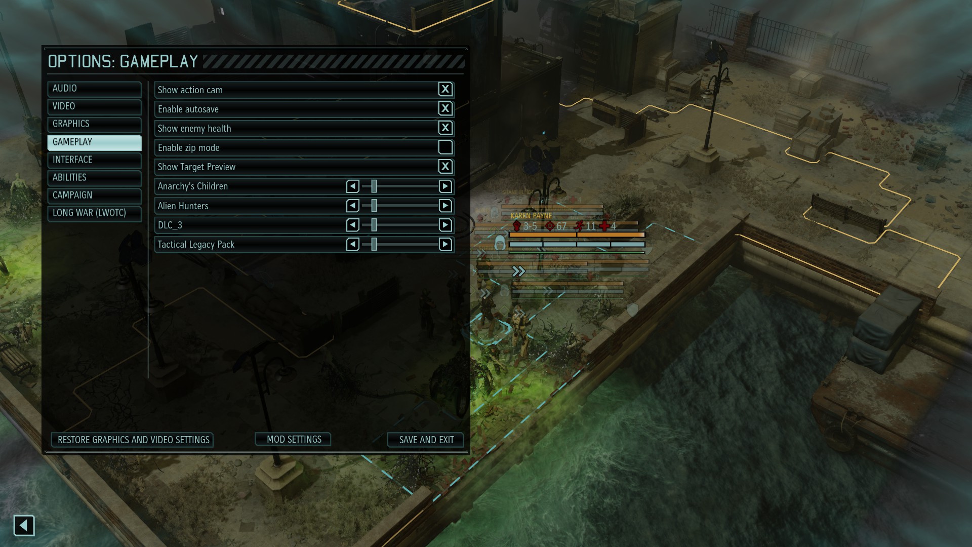 Shen's Last Gift cosmetic options slider is displayed as "DLC_3
