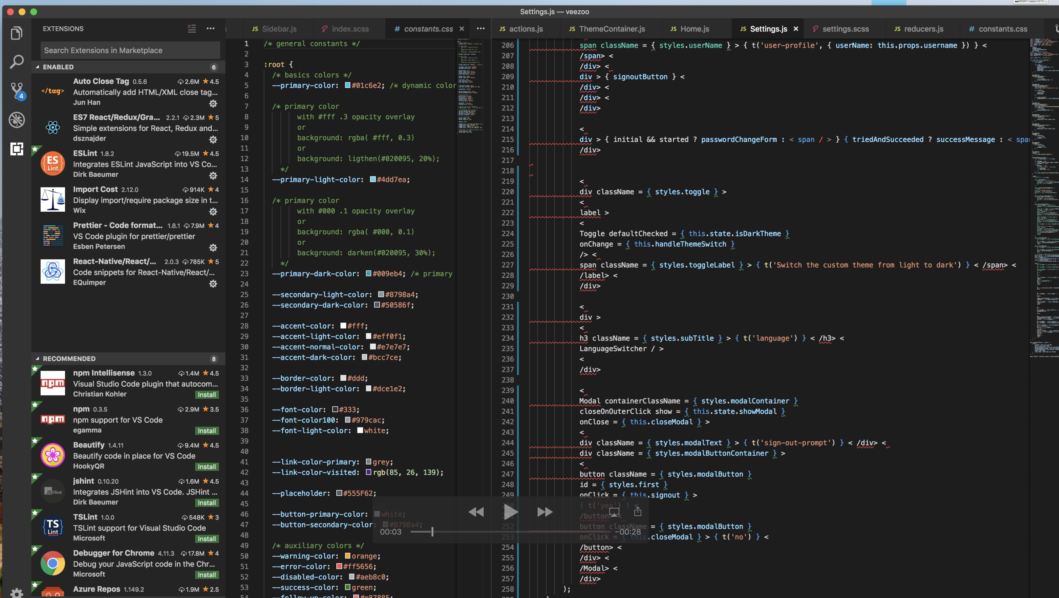 Weird Formatting after save · Issue #72799 · microsoft/vscode · GitHub