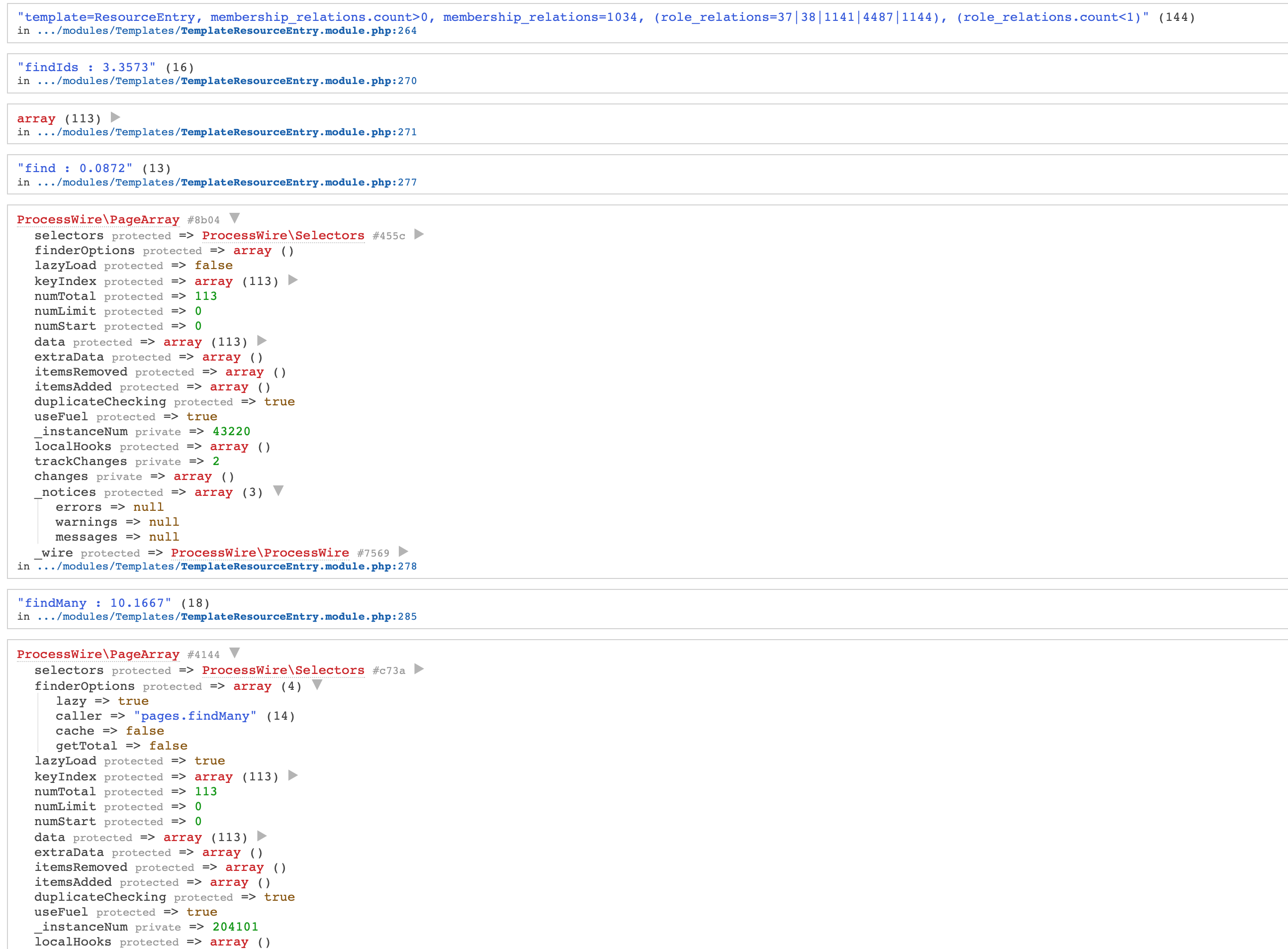 $pages->findIds() and findMany() very slow · Issue #804 · processwire ...
