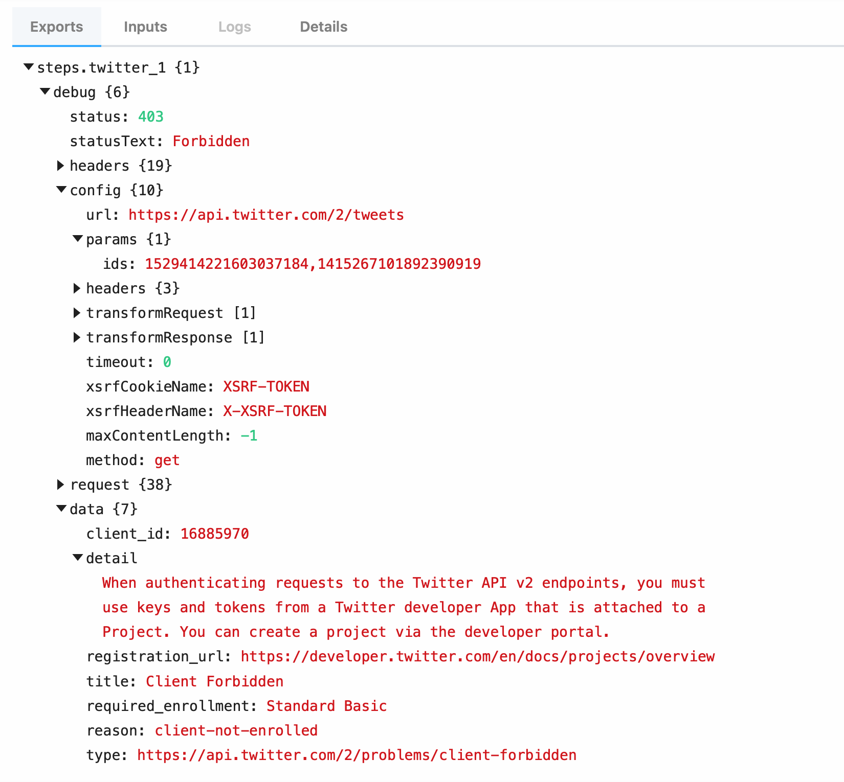 [BUG] Can't use Twitter v2 endpoints · Issue #3451 · PipedreamHQ ...