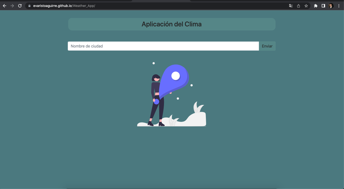 GitHub - EvaristoAguirre/Weather_App