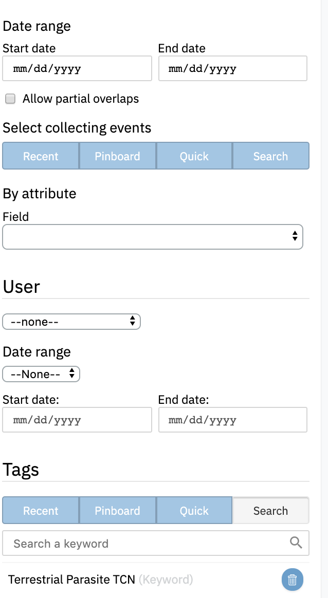 Collection object filter - searching by tags broken · Issue #1306 ...