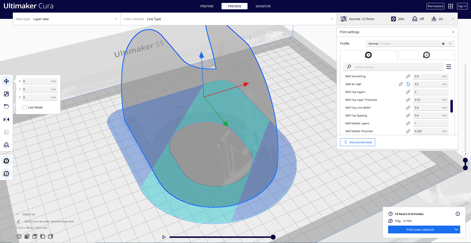 Incomplete raft · Issue #13353 · Ultimaker/Cura · GitHub