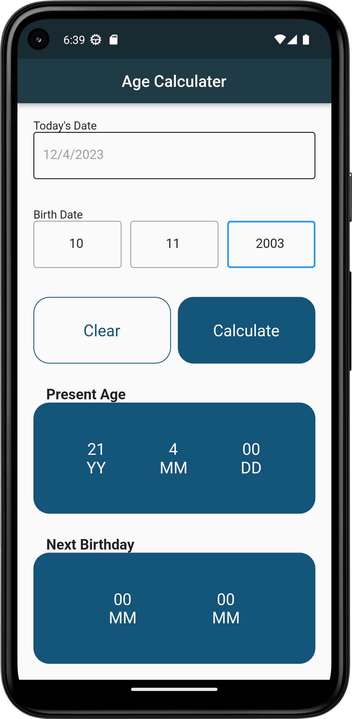 GitHub - Bonikadesai/age_calculator