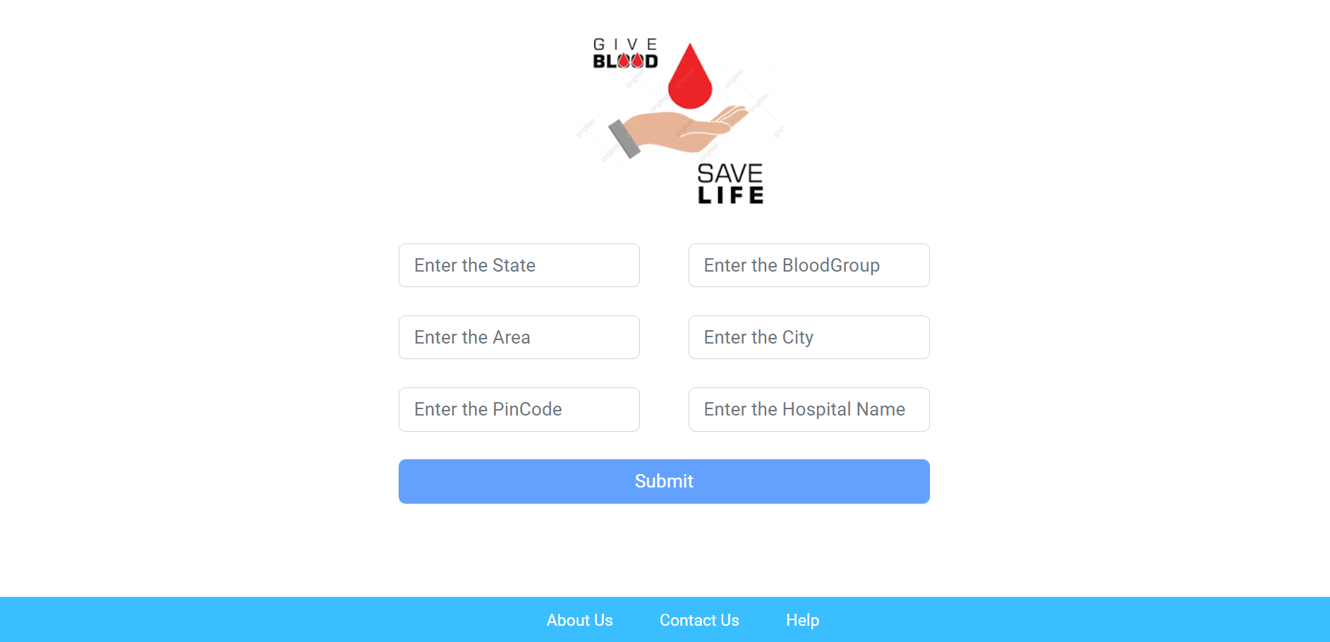 GitHub - AbhijeetMavi999/BloodBank: Full-Stack Web Application built ...