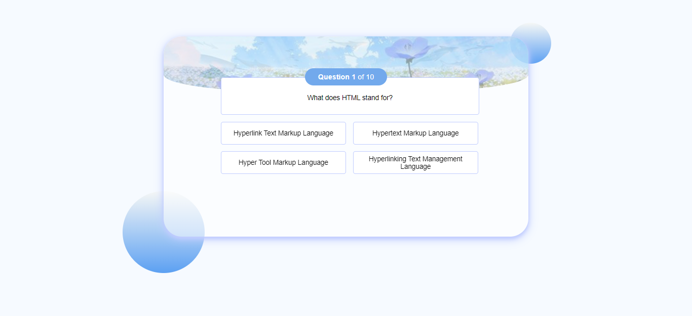 GitHub - minhle28/Quiz_Game: Created a quiz game with 10 HTML/CSS ...