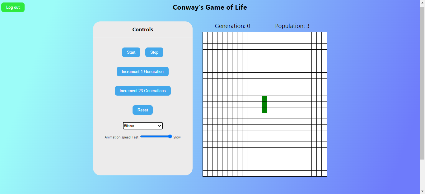 GitHub - minhle28/Conway-s_Game_Of_Life: MySQL-backed login ...