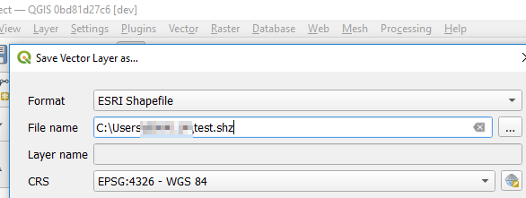 Write support for .shz and .shp.zip is missing · Issue #38382 · qgis ...