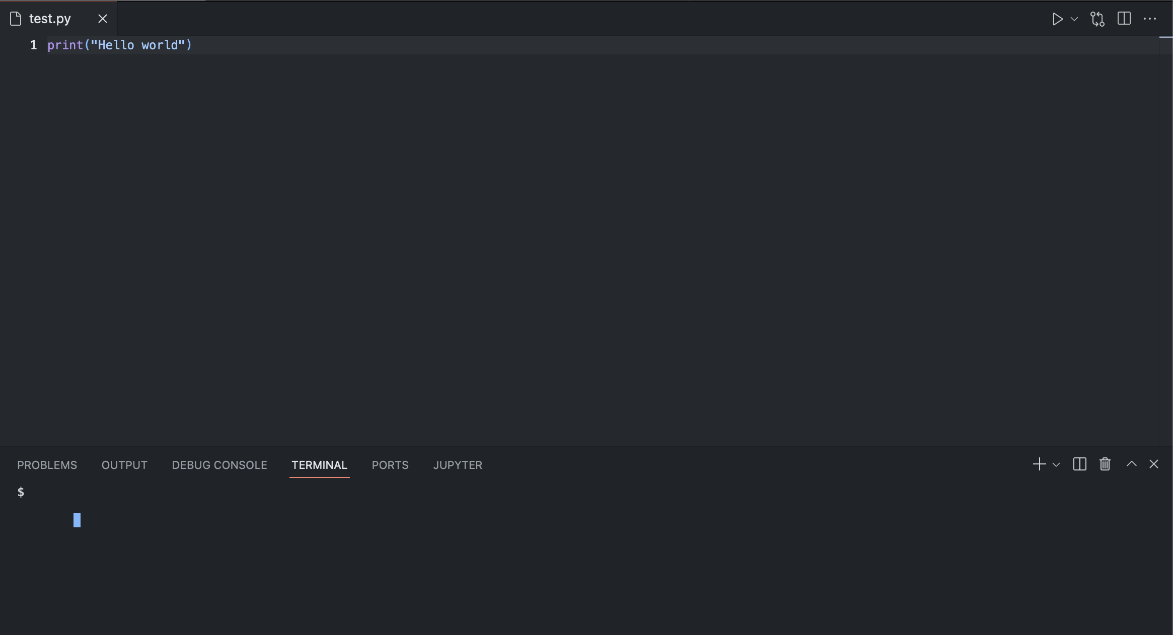 the text in the terminal is invisible. I can still operate, but I can't ...