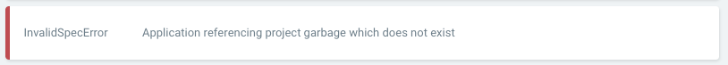 invalid-project