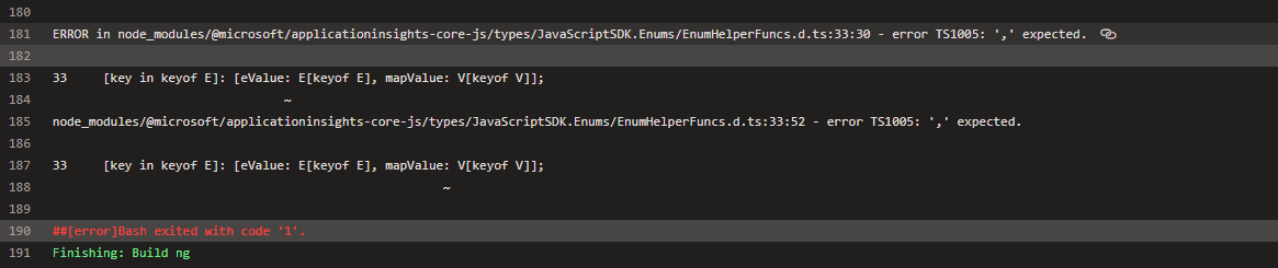 [BUG] Angular project doesn't build after install latest version v.2.8. ...