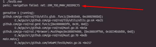 how to fix ERR_TO_MANY_REDIRECTS · Issue #495 · go-rod/rod · GitHub
