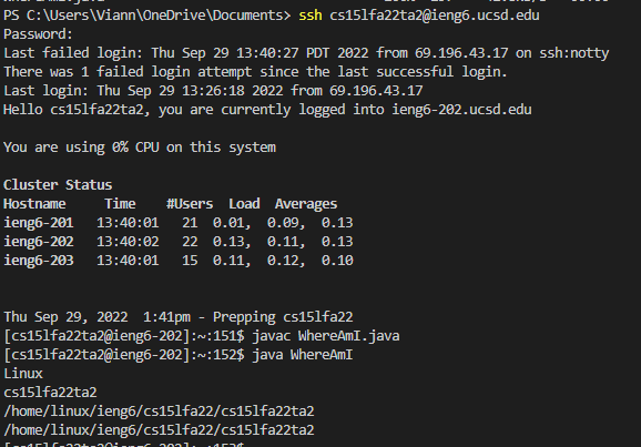 ssh