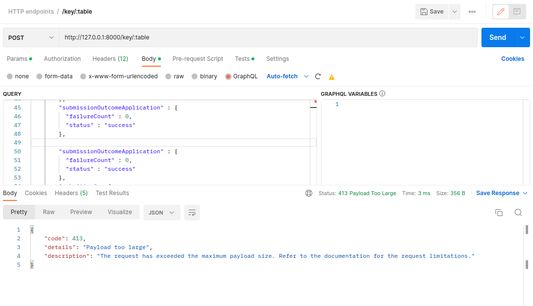 Bug: Hitting maximum payload size on `/key` routes · Issue #1545 ...