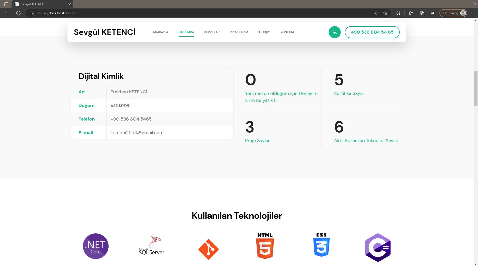 GitHub - Sevgulketencii/Portfolio