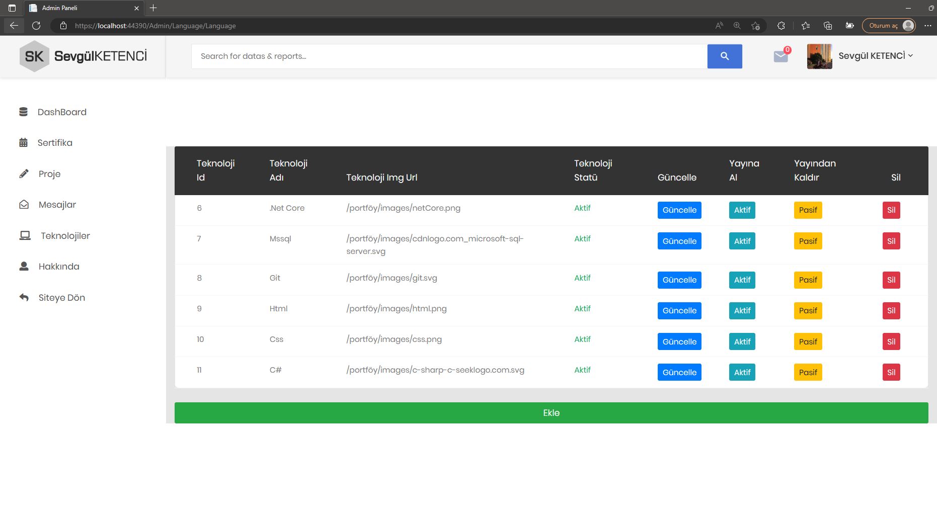 GitHub - Sevgulketencii/Portfolio