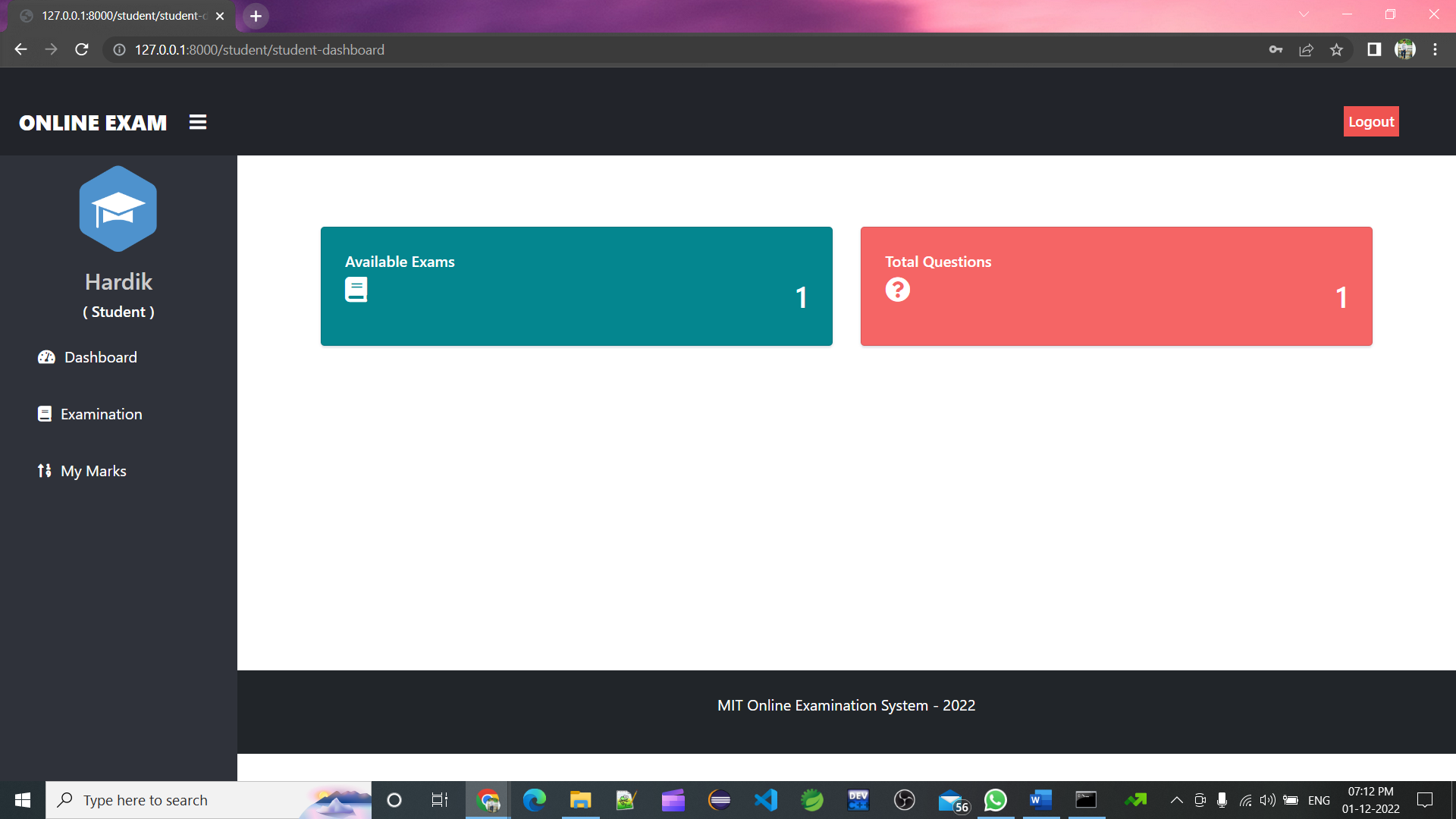 GitHub - HardikSP111/Examination-Portal
